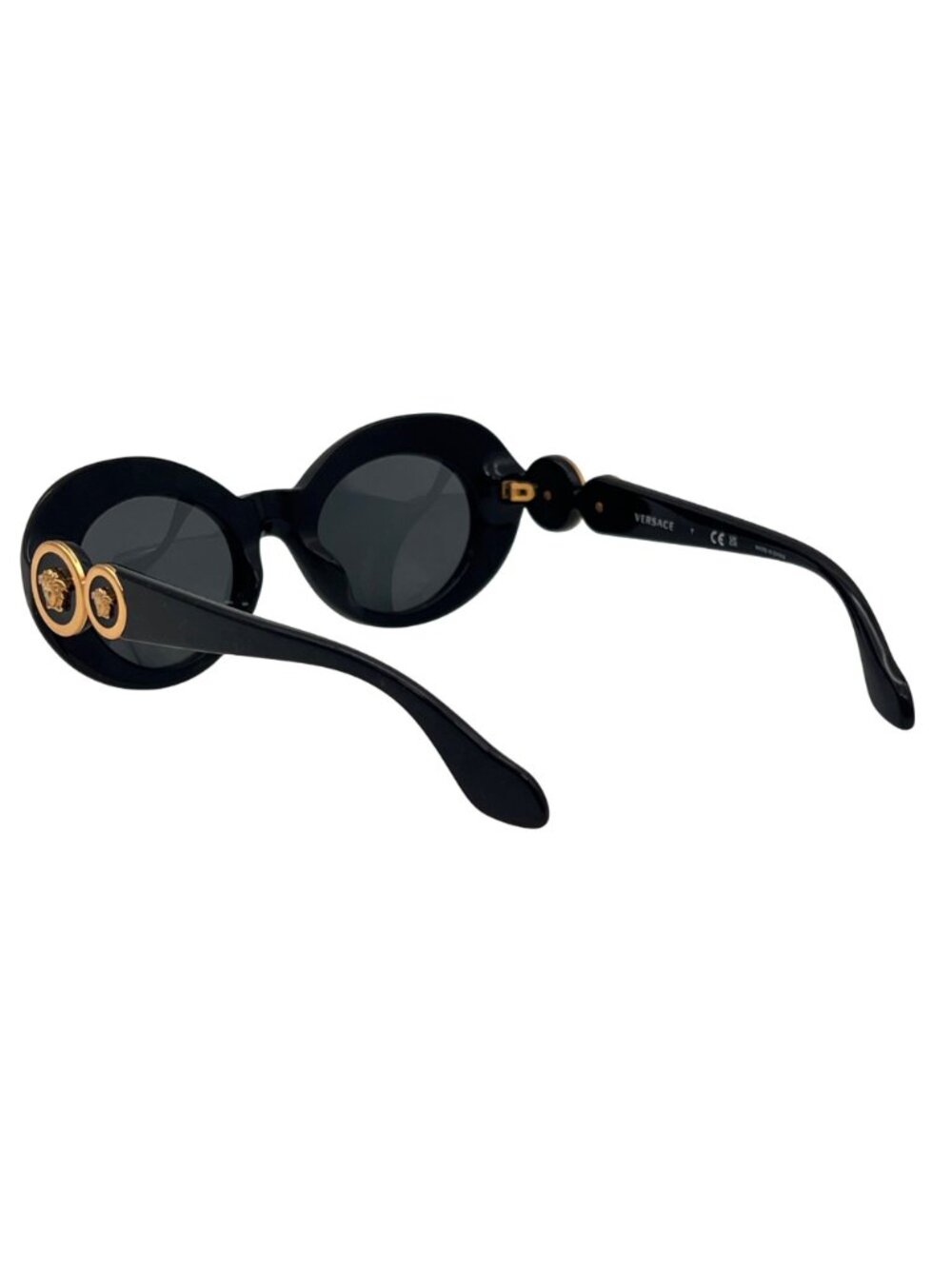 Versace VK4428U Medusa Black Oval Kids Sunglasses With Case & Cleaning Cloth - Picture 15 of 16